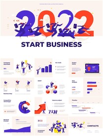 2022工作汇报动态ppt模板