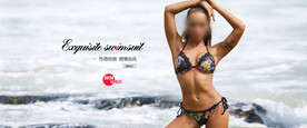 淘宝阿里泳装泳裤海报
