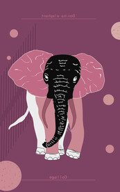 多妮卡安娜抽象画