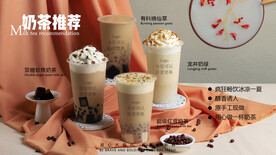 2022奶茶推荐热饮茶饮海报