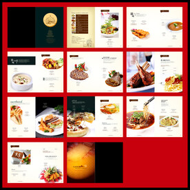 高档酒店西餐菜谱