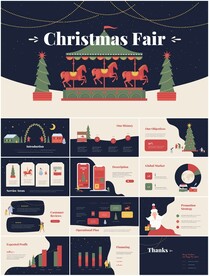 圣诞节动态ppt模板