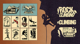 矢量攀岩竞技运动系列