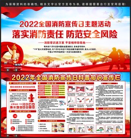 消防展板