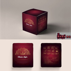 咖啡茶叶饮品包装盒设计图