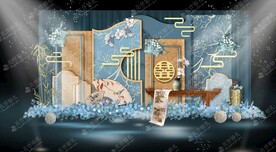 中式婚礼效果图