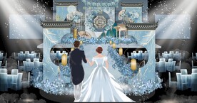 新中式婚礼效果图