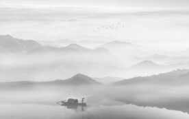 水墨山水画