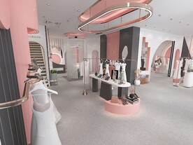 服装店专卖店模特服装展架鞋子女