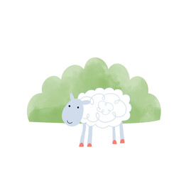 卡通羊