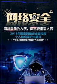 网络安全海报