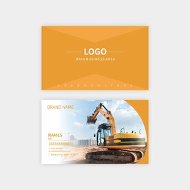 挖掘机名片