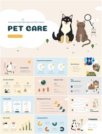 宠物动态ppt模板