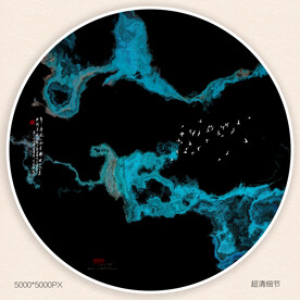 水墨画软膜天花