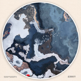 水墨山水装饰画