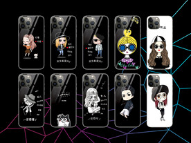 创意 卡通 情侣手机壳图片