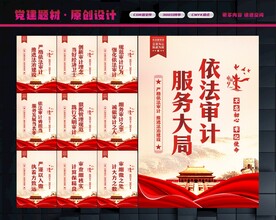 审计局展板