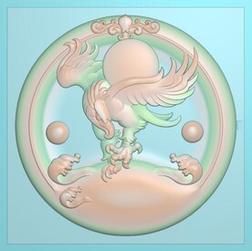 大展宏图精雕图 