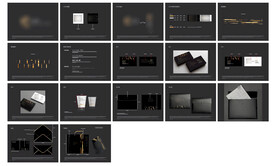 黑金 高端 豪宅 地产 提案图