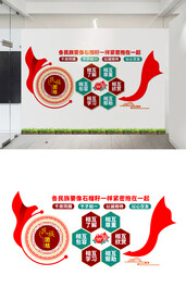 民族团结文化墙设计