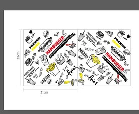 三角袋 汉堡袋 矢量图 AI