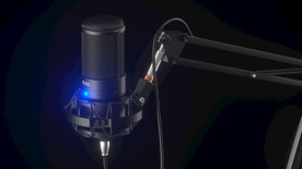 电容式麦克风话筒支架