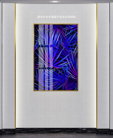 植物叶子装饰画