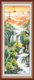 玄关山水画