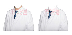 男医生形象照衣服素材