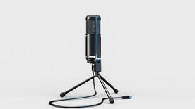 手机电脑电容式麦克风话筒支架