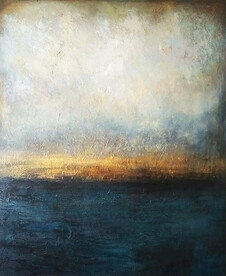 轻奢装饰画 抽象油画