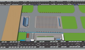 工程开工仪式奠基动员大会现场