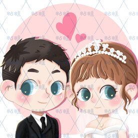 婚礼头像