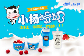 酸奶海报