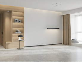 极简客厅场景3D空景