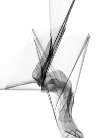 轻奢装饰画 线条抽象画