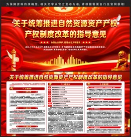 自然资源资产产权制度改革