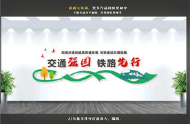 高铁文化墙