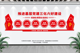 三化六好文化墙