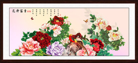 花开富贵牡丹画