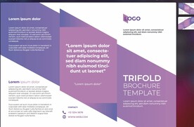 企业宣传三折页