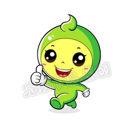 奔跑的绿色精灵