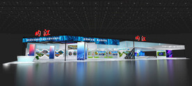 西博会展台模型