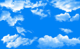 蓝天白云