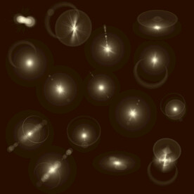 光效修饰光影透明图层