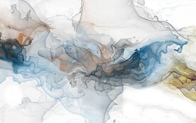 轻奢装饰画 水墨线条抽象画