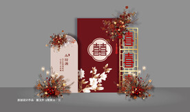 中式回门宴迎宾区