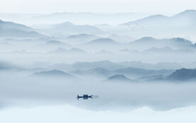 水墨山水画
