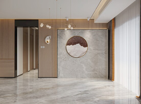 现代客厅背景墙