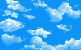 蓝天白云